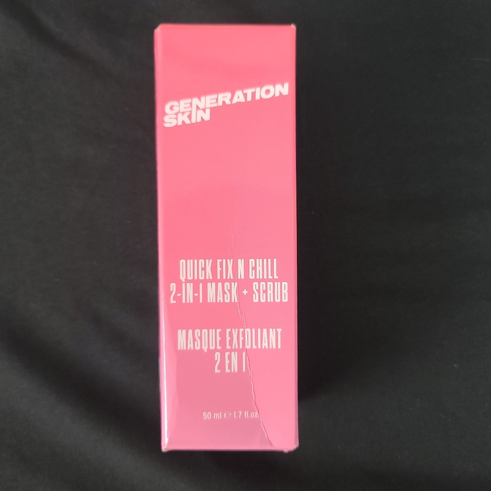 Generation Skin Quick Fix N Chill 2-in-1 Mask and Scrub